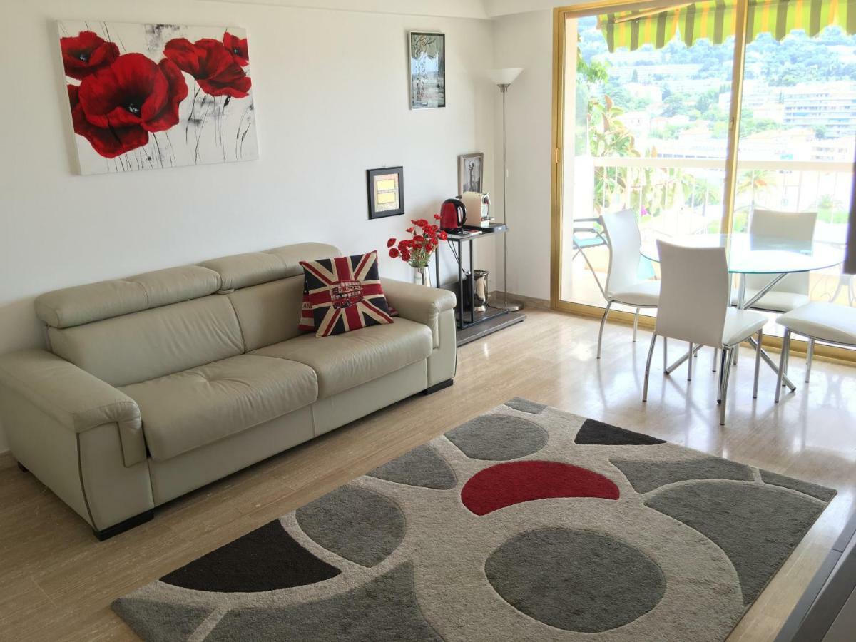 Ferienwohnung Cannes: Agreable 2 Pieces Vue Mer Panoramique Exterior foto