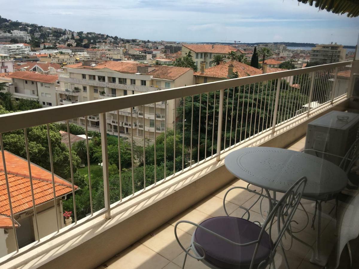 Ferienwohnung Cannes: Agreable 2 Pieces Vue Mer Panoramique Exterior foto